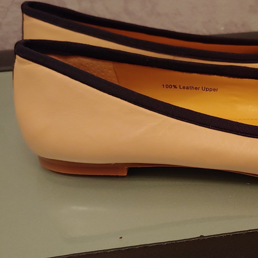 J.CREW Lily Ballet In Leather Flats - Picture 3 of 8